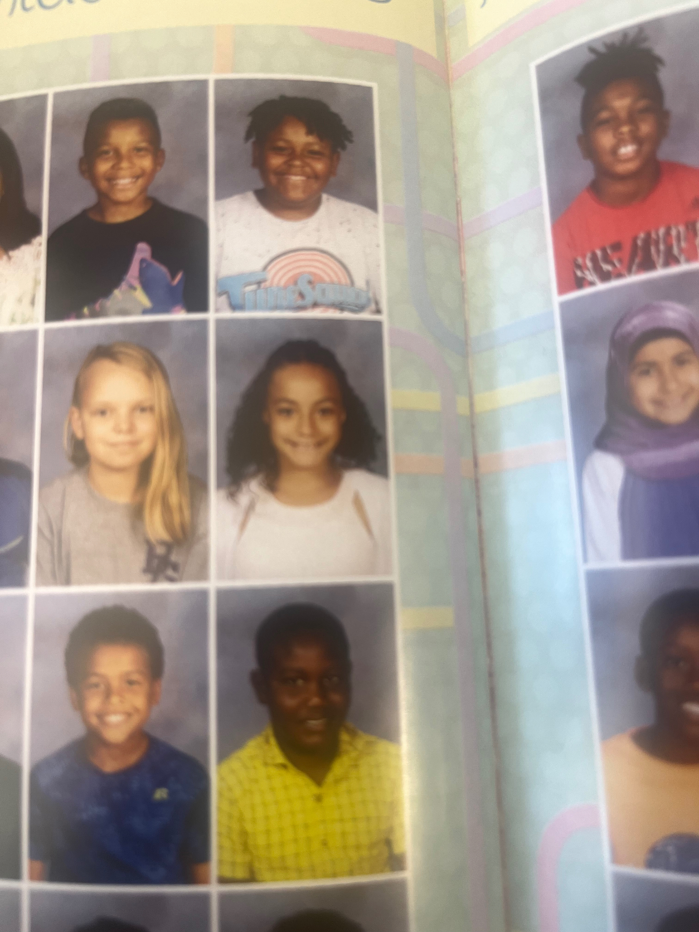Brooklyn's yearbook page